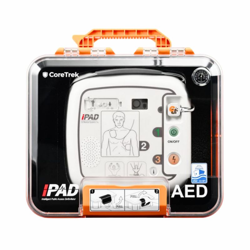 defibrylator,defibrylatory,defibrylator aed,ipad sp1,cu medical,defibrylator półautomatyczny, defibrylator w walizce