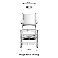 rysunek techniczny,rysunek techniczny krzesła prysznicowego,rysunek techniczny hmn