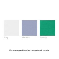 kolory obić,kolory obić parawanu medycznego jednoskrzydłowego z zasłoną bawełnianą